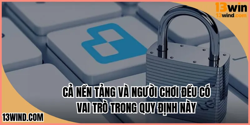 Cả nền tảng và người chơi đều có vai trò trong quy định này