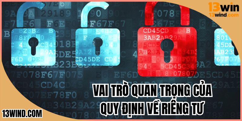 Vai Trò quan trọng của quy định về riêng tư